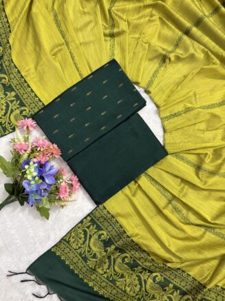 ✨ Neelambari Collections – 3 Piece Set ✨ | BOTTLE GREEN